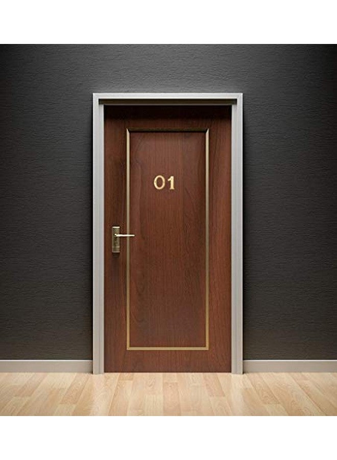 eSplanade 4" Brass House Hotel Door Number 0-9 (1 (one) - Image 4