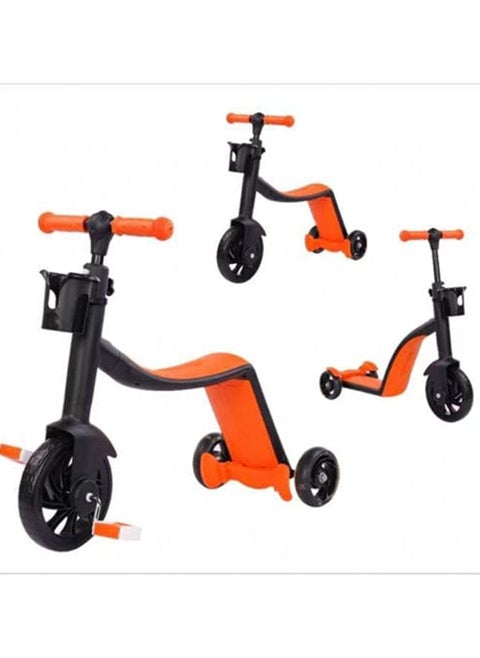 3 Wheel 3 In 1 Scooter For Kids, Can Be Convert Into A Tricyle, A Scooter With Anti-Slip Surface, A Ride On Toys