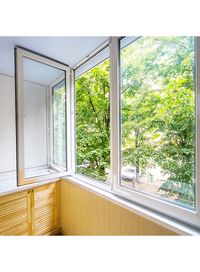 uxcell Window Corner Guards Edge Protectors, 4Pack Standard Simple Style Safety Bumper, 70mmX15mm for Window Corners, Desks, Cabinets, Silver - Image 5