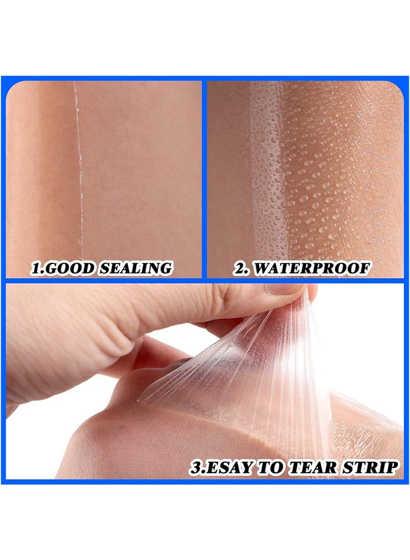 10pcs 20cm x 20cm Waterproof Shower Cover Shields for Dialysis Port Picc Line Chest Catheter PD Peritoneal Dialysis Chemo Port Feeding Tube Shower Protector - Image 3