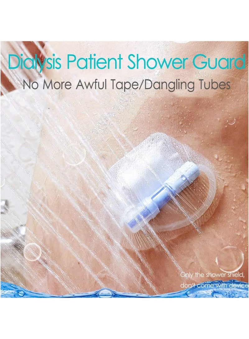 10pcs 20cm x 20cm Waterproof Shower Cover Shields for Dialysis Port Picc Line Chest Catheter PD Peritoneal Dialysis Chemo Port Feeding Tube Shower Protector - Image 4