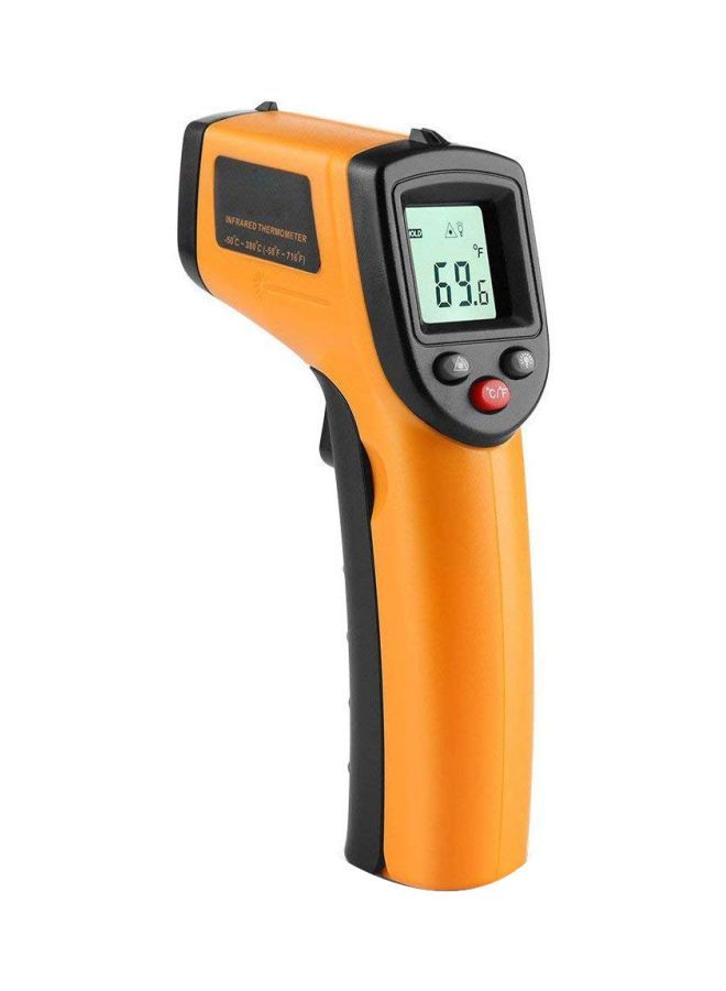 NIBEMINENT Infrared Thermometer Orange/Black - Image 1