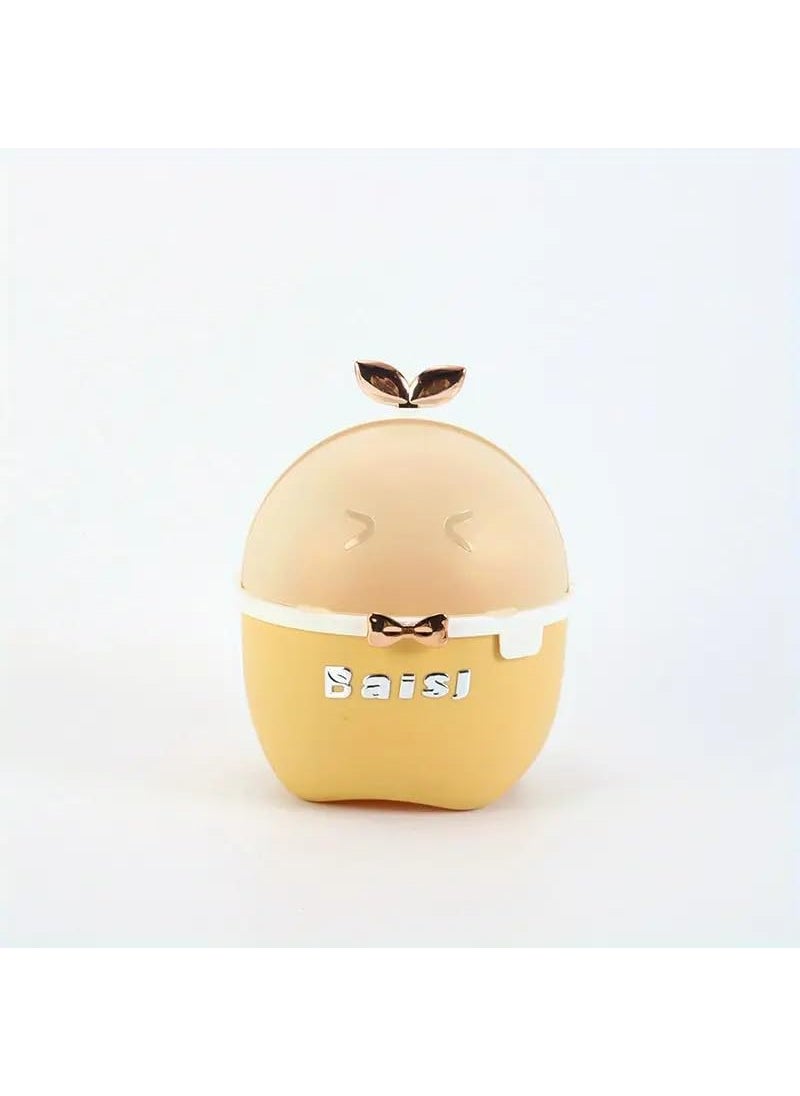 PROSFIA PROSFIA Mini Dustbin Animal Design Waste Bin New Creative Household Desktop Plastic Trash Can Small Portable Table With Attached Lid And Mini Trash Bin Can Kitchen Pack Of 1 Multicolor  - Image 5