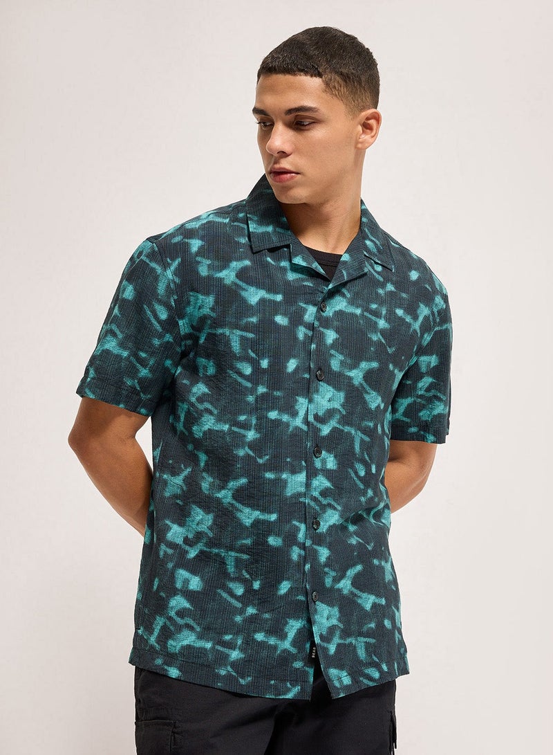 THE BEAR HOUSE Shirt for Men | Slim Fit, Short Sleeve, Casual & Formal Wear | Soft, Breathable Fabric for Office, Everyday, & All-Season Use in Classic & Trend - Image 4