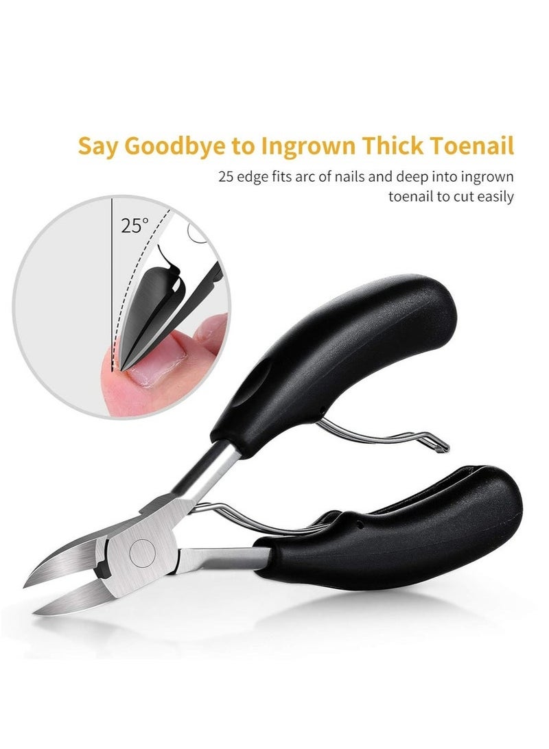 GIFT Toenail Clippers, Toe Nail Trimmer Clippers for Thick Nails or Ingrown Toenail Tool - Image 4