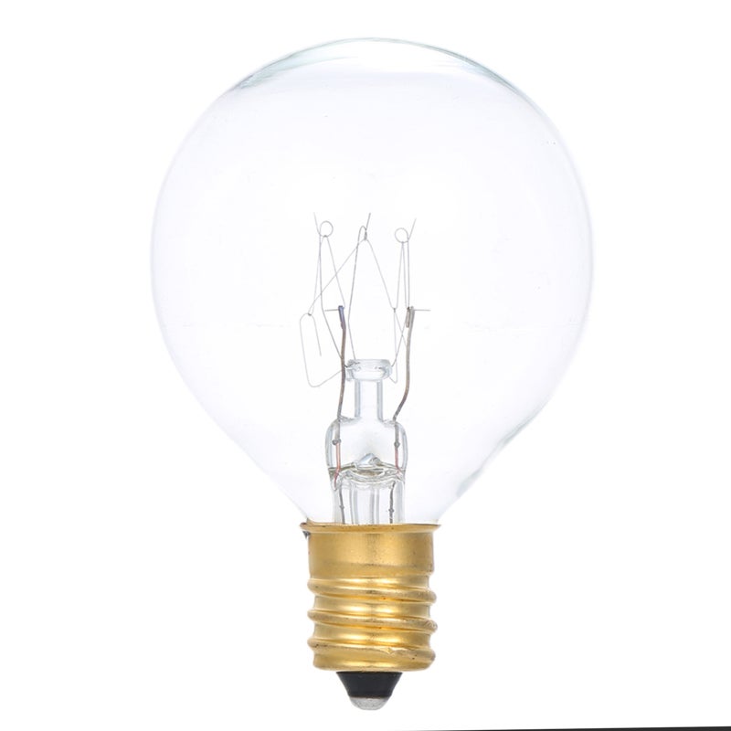 AC230V G40 Globe Tungsten Incandescent B ulb Lamp 25 P ack E12 Base Socket Holder IP44 Water Resistance Warm White for String Light Home Party Decoration Wedding Function Portable - Image 5