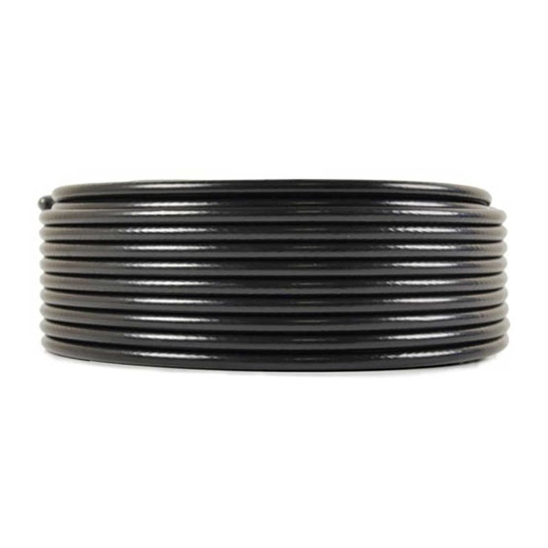 PremiumX Premium X 50 m Professional Coaxial Cable 135 dB 4-Way Copper Copper Satellite Coaxial Cable Satellite Antenna Cable 10x F-Connector Black - Image 5