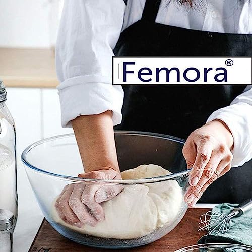 Femora Borosilicate Glass Mixing Bowl, Microwave Safe Bowl, Oven Safe, 3600 ML, Pack of 1 - Image 5