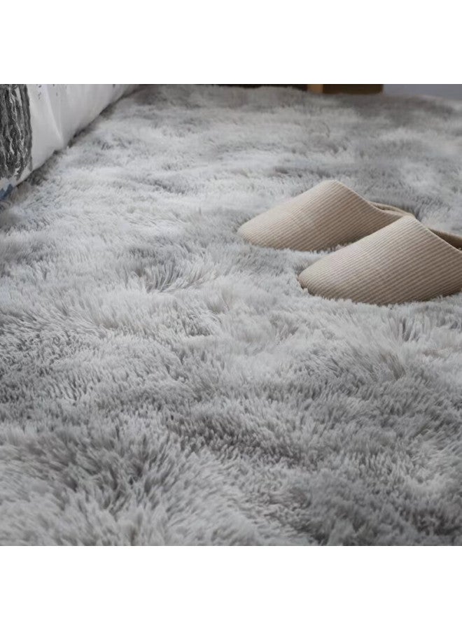 Moon Time Mengtingchang Velvet And Cashmere Living Room Carpet, Soft And Lint-free, Simple Silver-gray, 200*250cm - Image 5