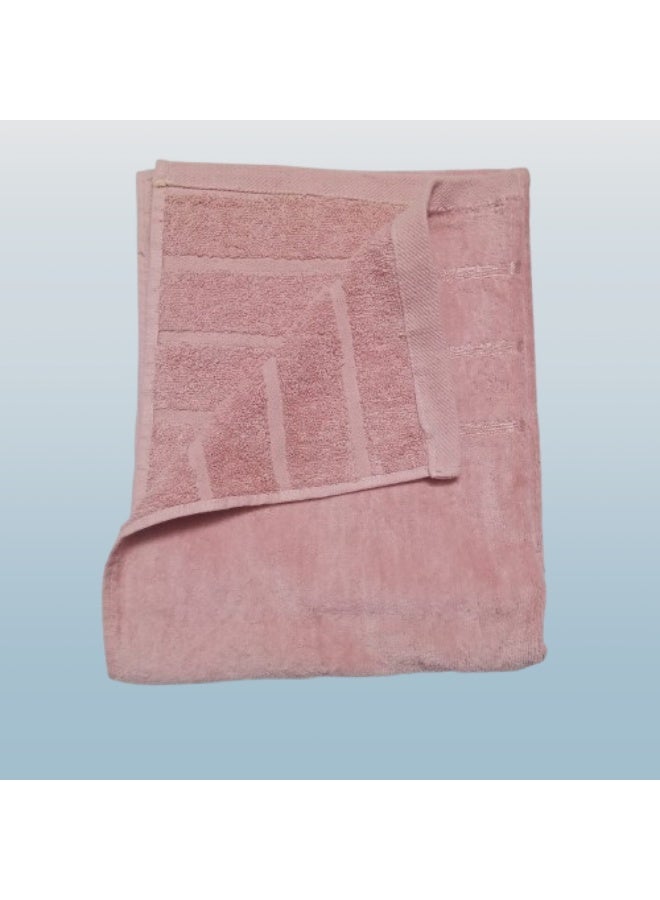 High-quality 3-piece towel set (one side cotton, one side velvet), 50x100 cm - Image 5