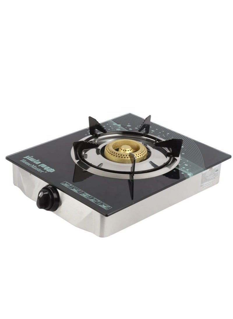 Single burner gas stove with glass top, ergonomic handle for easy operation, simple and traditional design High efficiency stove made of high quality copper - pzsku/ZB85C6B79CF6BEE669E59Z/45/_/1729627842/e193fa9e-2495-40a9-b91c-31a71a9a5198