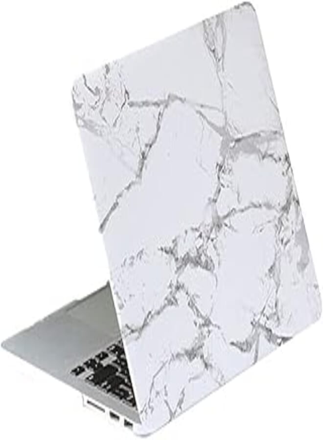 Ultra Slim Hard Protective Cover for MacBook Pro 16in A2141 (White Marble)