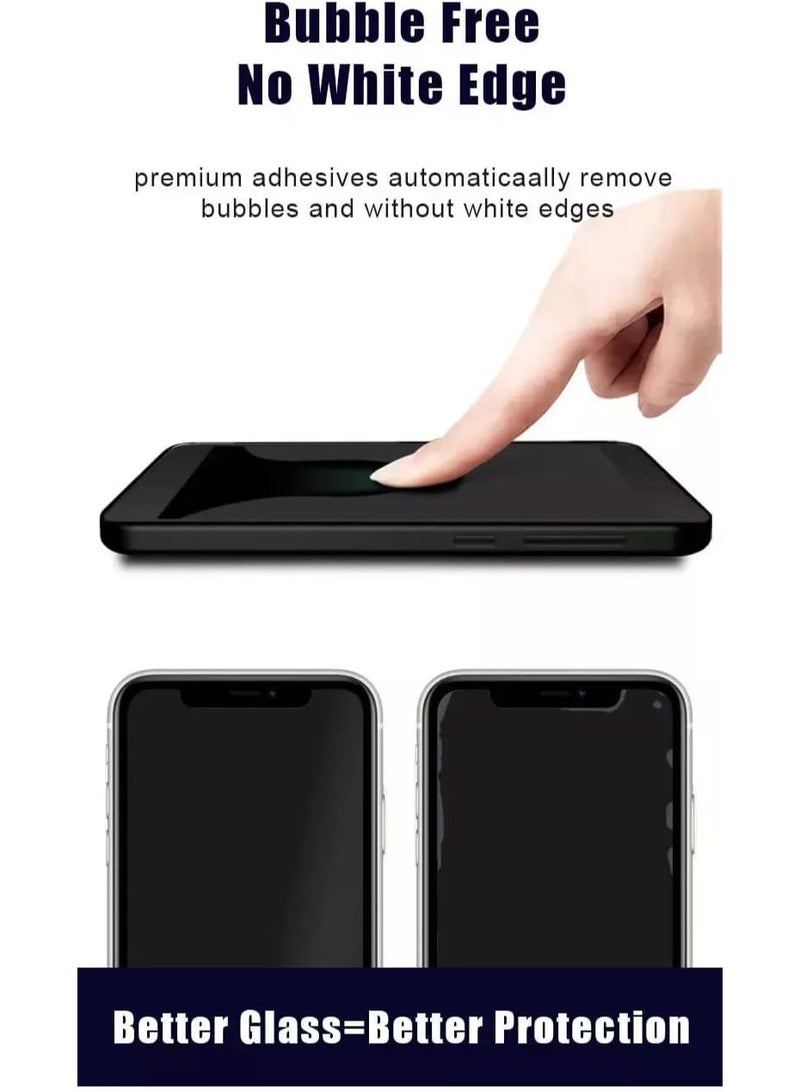 Fankalo [عبوتان] واقي شاشة لهاتف Realme C63 مصنوع من زجاج عالي النفاذية ومقاوم للخدش - Image 3