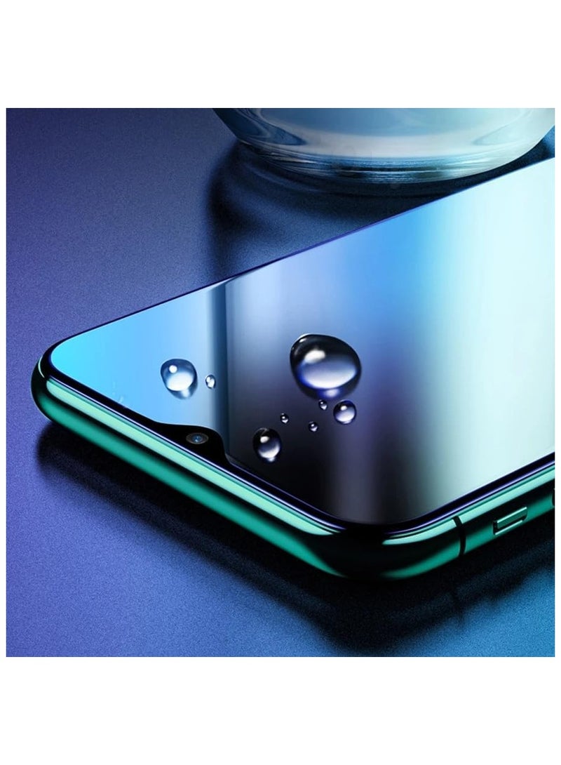 Fankalo [عبوتان] واقي شاشة لهاتف Realme C63 مصنوع من زجاج عالي النفاذية ومقاوم للخدش - Image 4