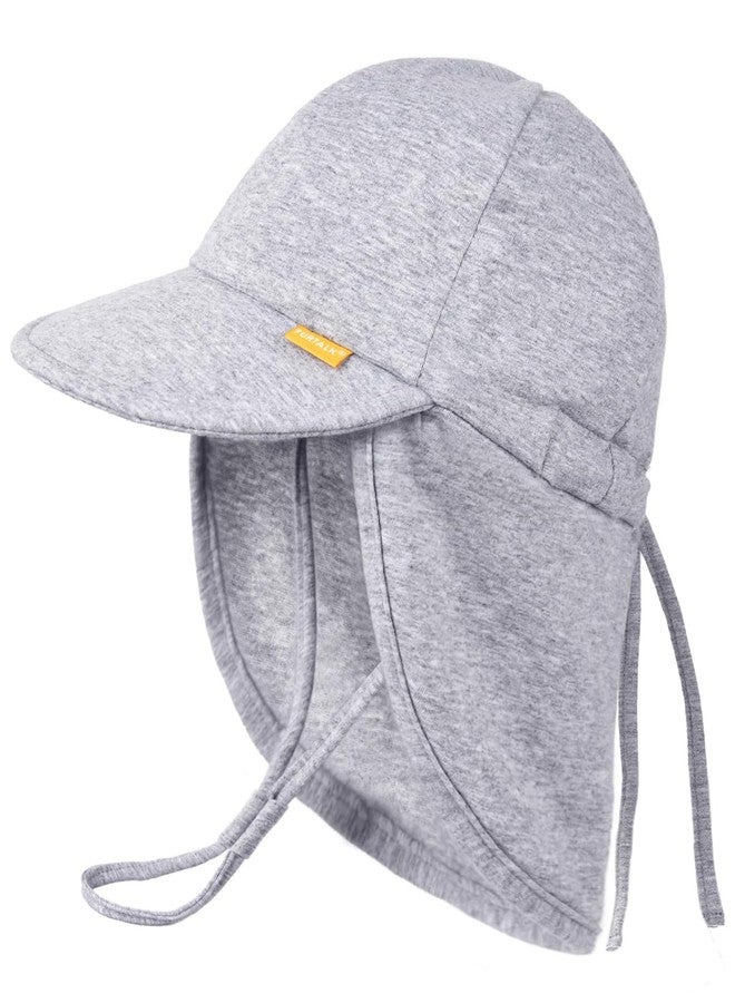 FURTALK Baby Sun Hat UPF 50+ UV Ray Sun Protection Cotton Toddler Hats for Boys Girls Grey - Image 1