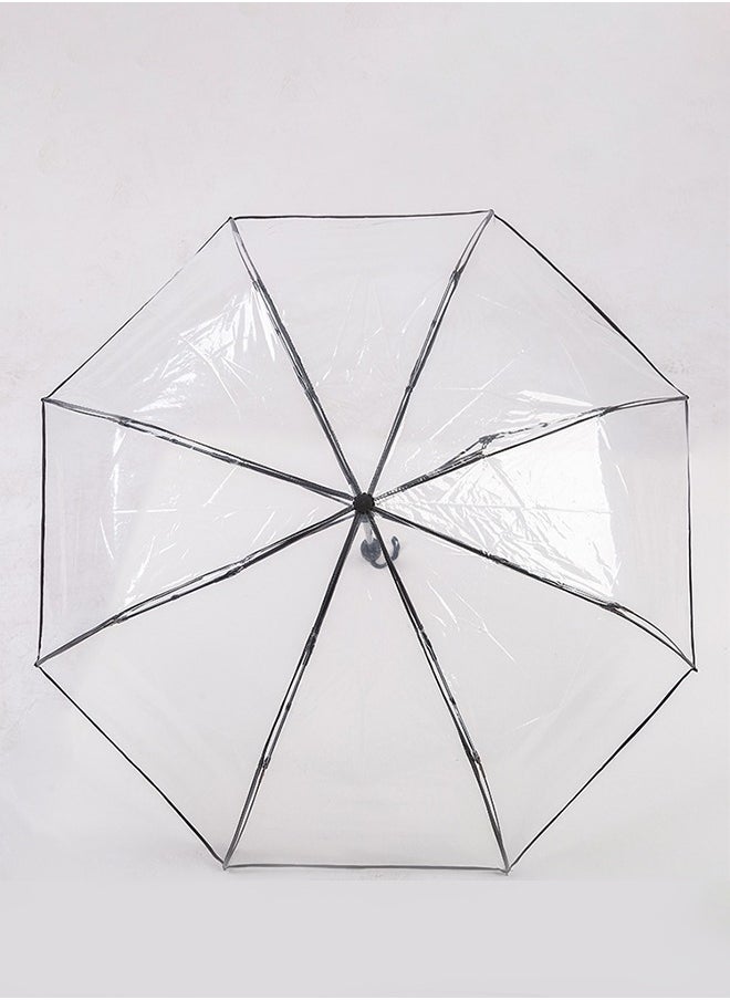 Generic Foldable umbrella,PVC transparent umbrella, for protection from rainn  - Image 5