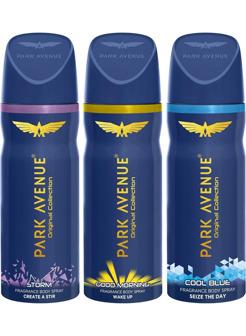 Park Avenue Classic Deodorant Set For Men 150ml Each (Combo Of 3)