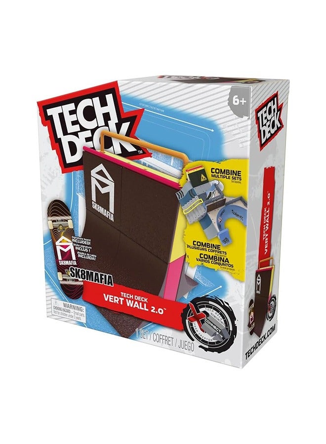 SPIN MASTER Tech Deck, Nyjah Skatepark X-connect Park Creator, Massive Customizable Skatepark Ramp Set With Exclusive Fingerboard  - Image 1