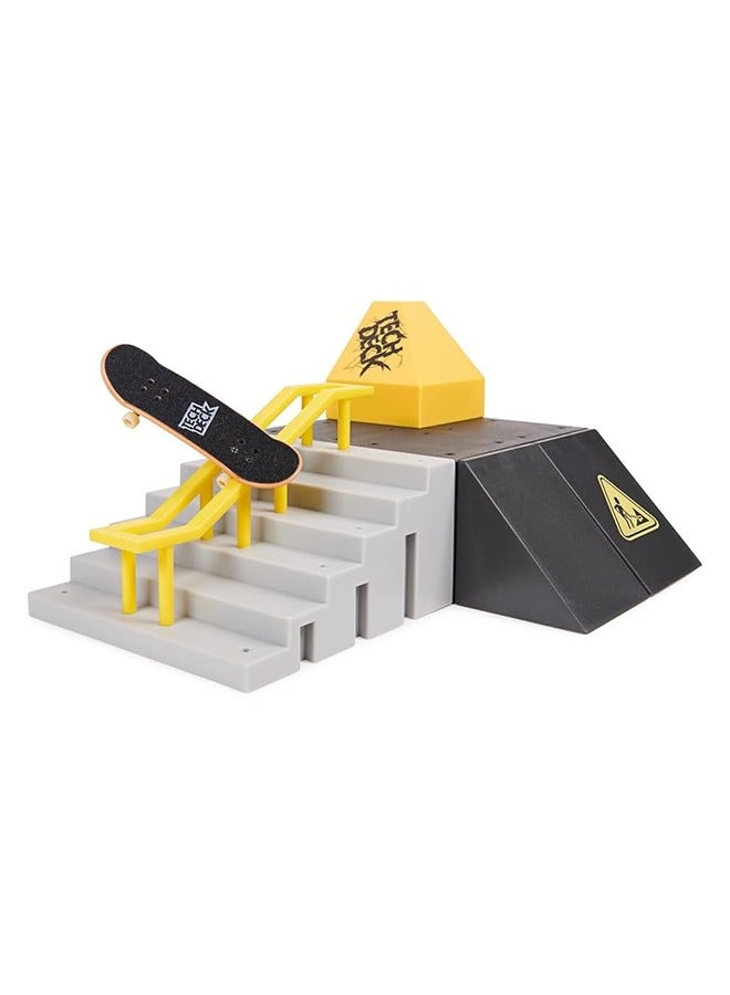 SPIN MASTER Tech Deck, Nyjah Skatepark X-connect Park Creator, Massive Customizable Skatepark Ramp Set With Exclusive Fingerboard  - Image 2