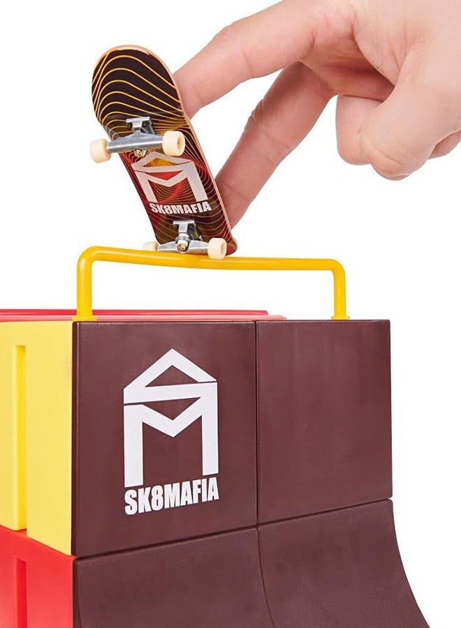 SPIN MASTER Tech Deck, Nyjah Skatepark X-connect Park Creator, Massive Customizable Skatepark Ramp Set With Exclusive Fingerboard  - Image 3