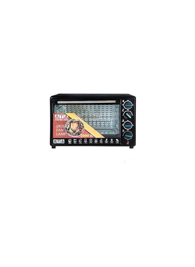 ATA ATA electric oven 49 liters with grill and fan 2000 watts  - Image 1