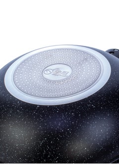 Wilson Aluminum Wok Pan 30 x 9 cm with Marble Coating and Induction Bottom  - Image 5