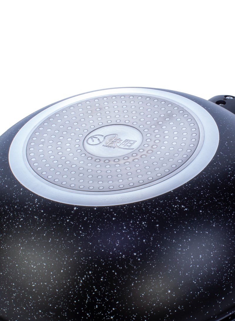 ويلسون مقلاة ووك ألومنيوم 30 × 9 سم بطلاء رخامي وقاعدة حث - Image 5