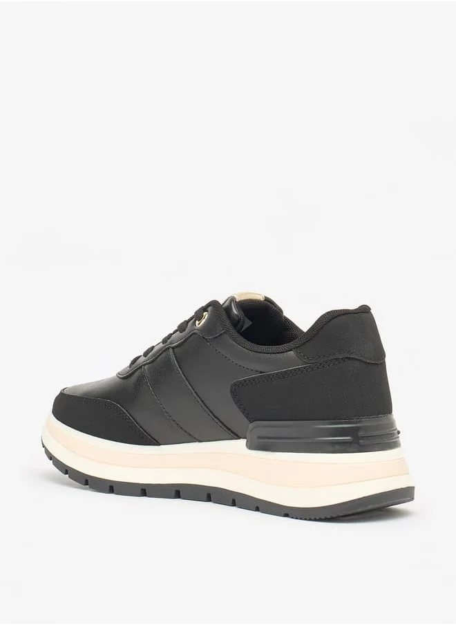 فلورا بيلا من شو إكسبرس Women's Pand Ankle Sneakers with Lace-Up Closure