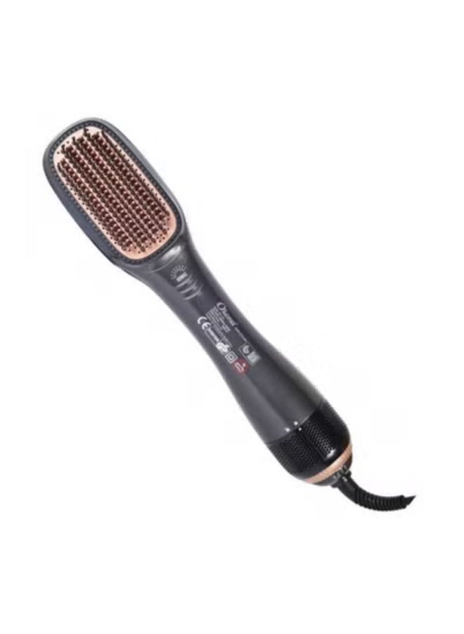 Professional Steam & Infrared Hair Dryer OK-715 – Advanced Ionic Blow Dryer with Steam Hydration, Infrared Heat, Fast Drying & Heat Protection, 3 Speed/Heat Settings, Cool Shot, Lightweight Design – Light Grey Salon Hair Dryer for All Hair Types - Image 3