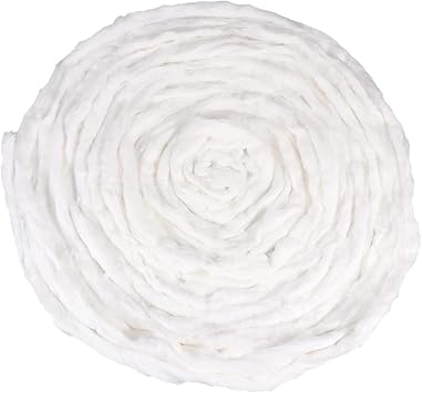 FOMIYES Disposable Cotton Balls and Strips for Makeup Hairdressing Skin Care and Makeup Removal Lightweight and Portable Cotton Pads 200g - Image 1