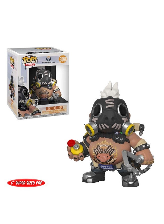 Funko Pop Games: Overwatch-6” Road Hog 6” Roadhog, Multicolor - Image 2