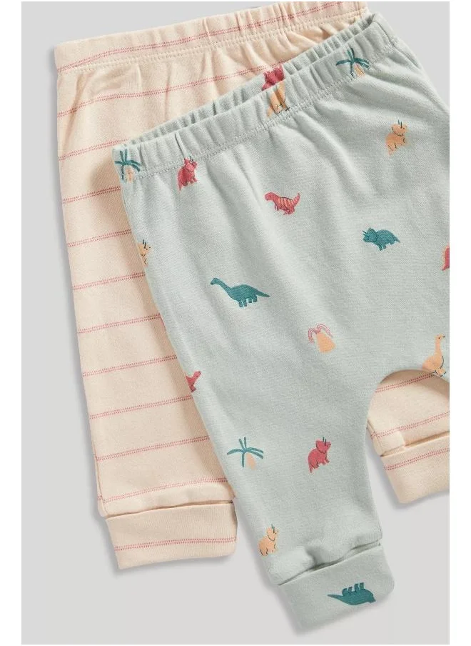 mothercare 2 Pack Dinosaur Joggers