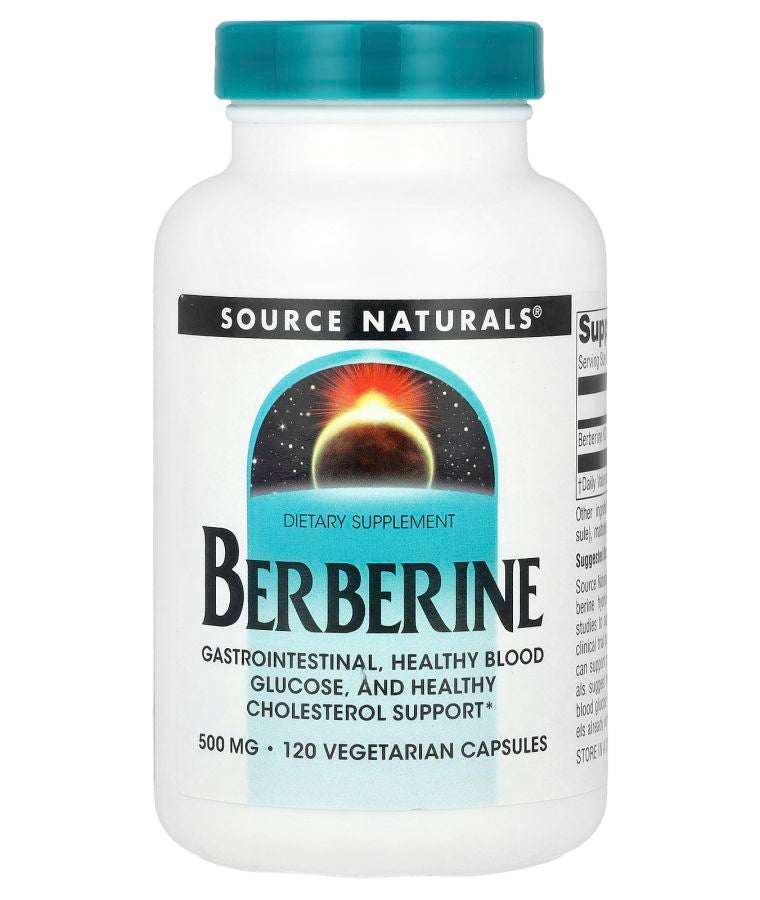 Berberine  500 mg 120 Vegetarian Capsules