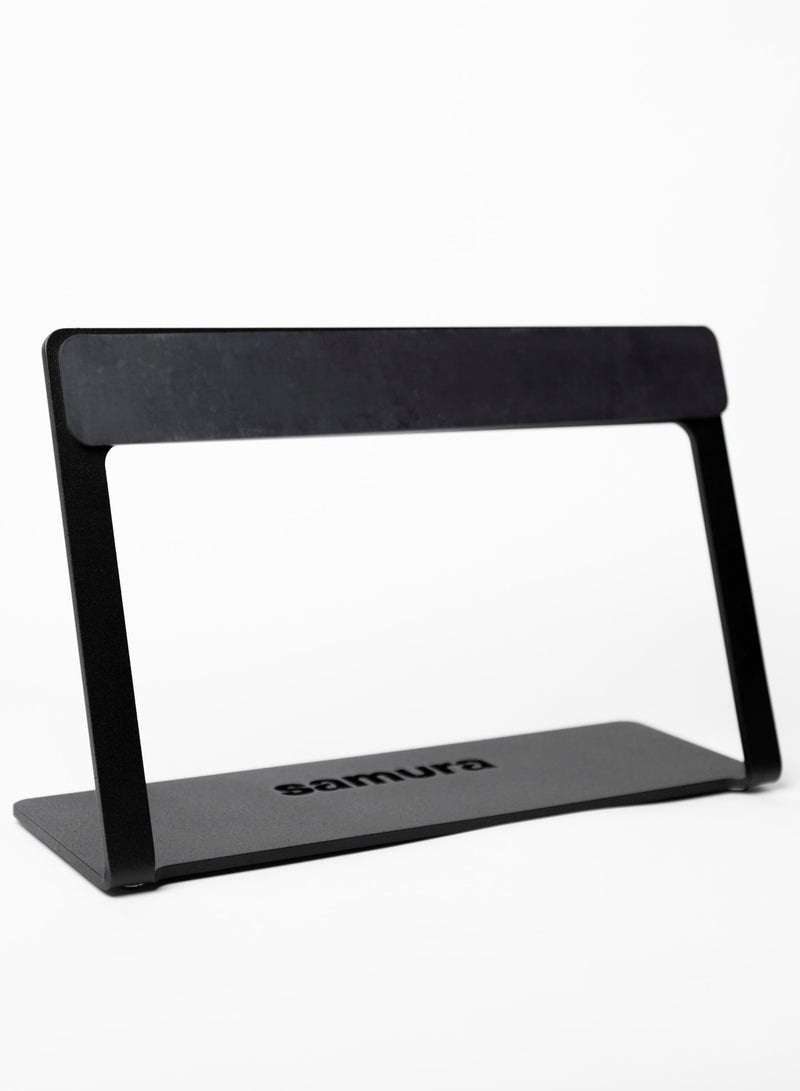 Samura Magnetic Road Block for Knives | Soft Touch Coating | Steel Black | Holding Accessory | Storage | Organizer| Stainless Steel | Ergonomic | Eco-Fiendly Knife Holder | 35x23x12 cm - Image 5
