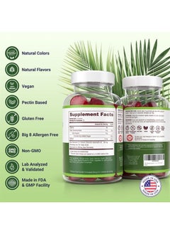 Purify Life Potent Saw Palmetto Gummies (60 chews 300mg) Saw Palmetto Extract Prostate Supplements for Men, DHT Blocker for Women Hair Growth, Hormonal Balance, PCOS Hair Loss, Urinary Tract, Gluten-Free & Vegan  - Image 3