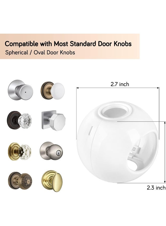 GRENFU Child Proof Door Knob Covers 6-Pack - Image 3