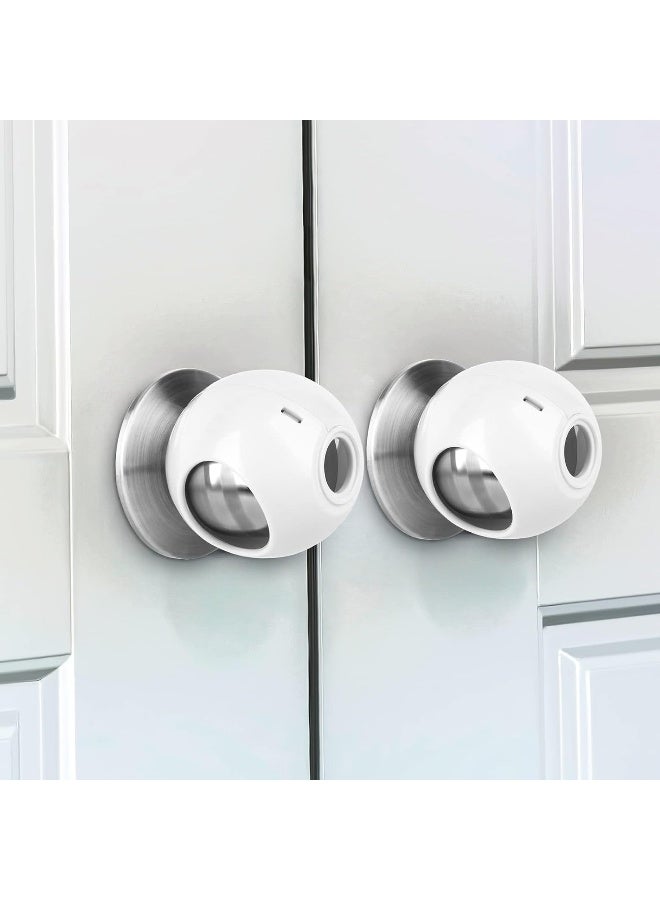 GRENFU Child Proof Door Knob Covers 6-Pack - Image 1