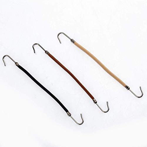 BinaryABC Ponytail Hooks Holder Bungee Bands,18Pcs - Image 4