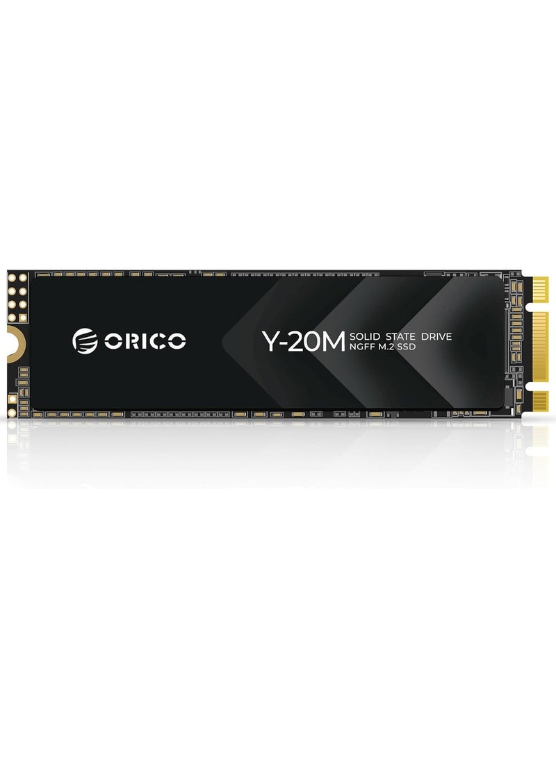 ORICO Y20M M.2 SATA SSD, 4TB Internal SATA M.2 2280 SSD SATA III 6.0Gb/s Max Read: 500MB/s (R:500MB/s, W:480MB/s) Heavy Duty 3D NAND, Manufacturer 3 Year Warranty - Image 1