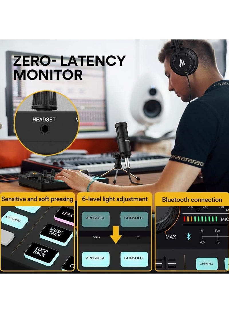 Maono - Lite AU-AM200S1 Starter Bundle Portable All-In-One Podcast Production Studio - Image 1