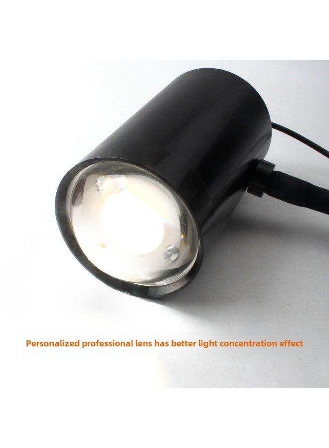 Loquat 40W LED Jewelry Photography Light Diamond Spot Light Colorful Lighting Adjustment Focus Light For Diamond Jewelry Photography-Light Source Color:40w Lamp Landing Tripod  Star Mirror 52mm - Image 4