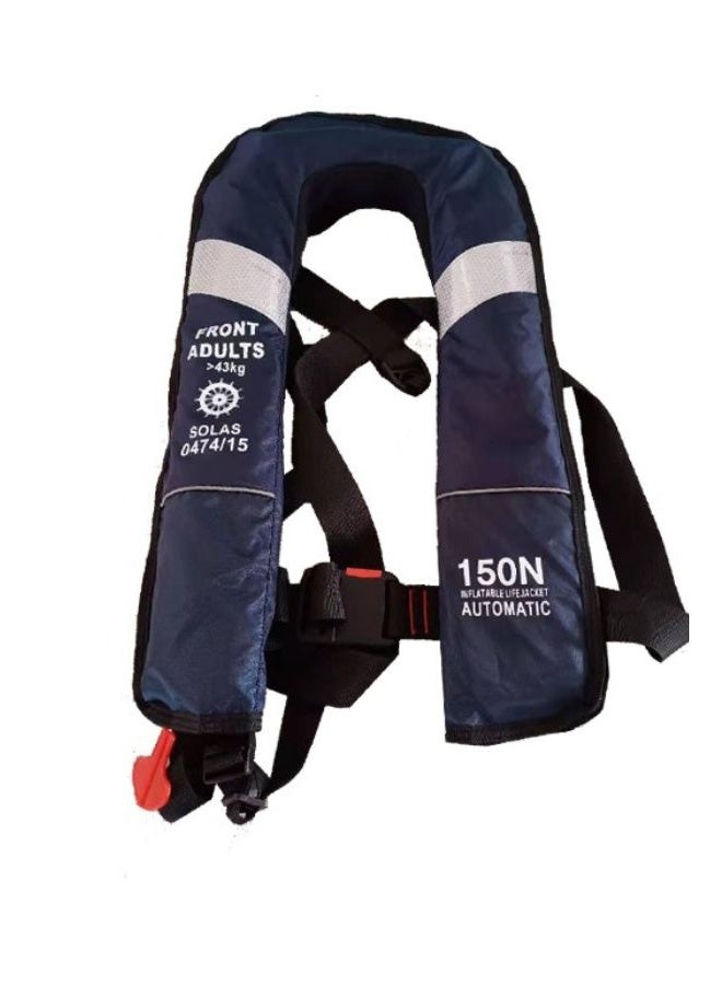 Generic Marine Life Jacket CE Certified Automatic & Manual 150N Inflatable Vest for Sale - Reliable Safety Gear - Image 1