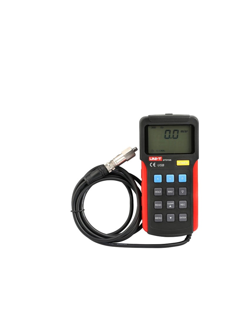 UNI-T - UNI-T Vibration Tester Acceleration (O-P) Velocity (RMS) Displacement (P-P)-UT 315A - Image 1
