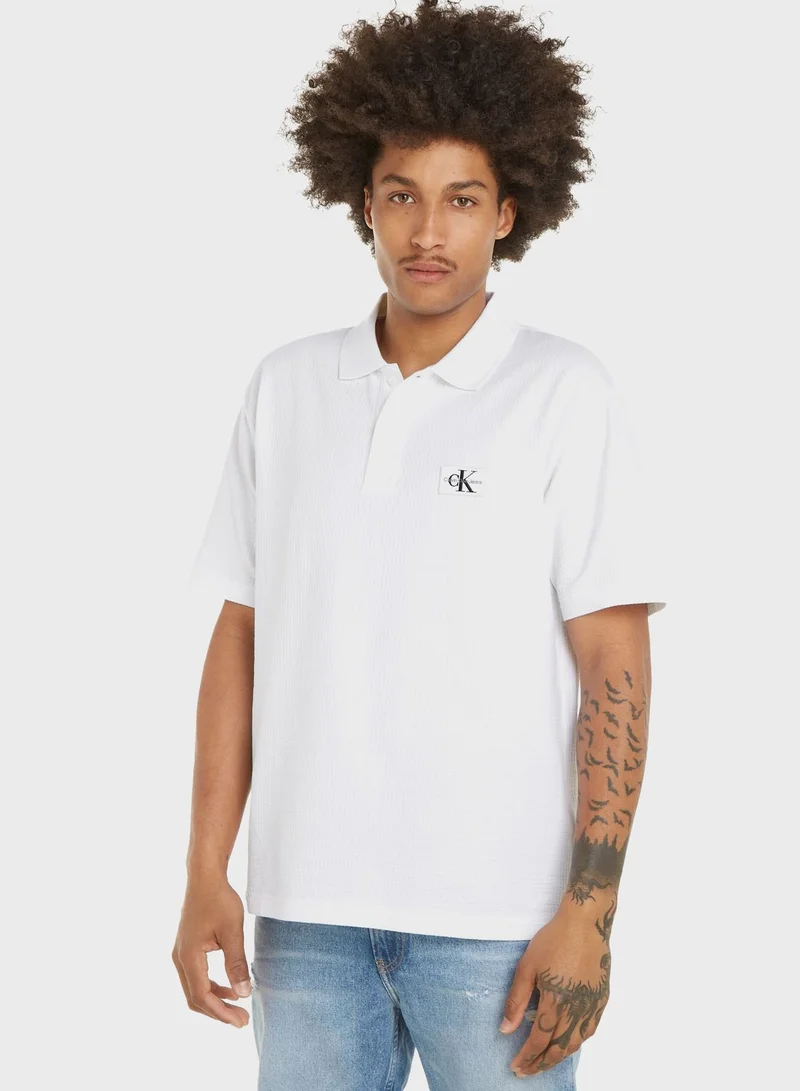 Calvin Klein Jeans Logo Polo