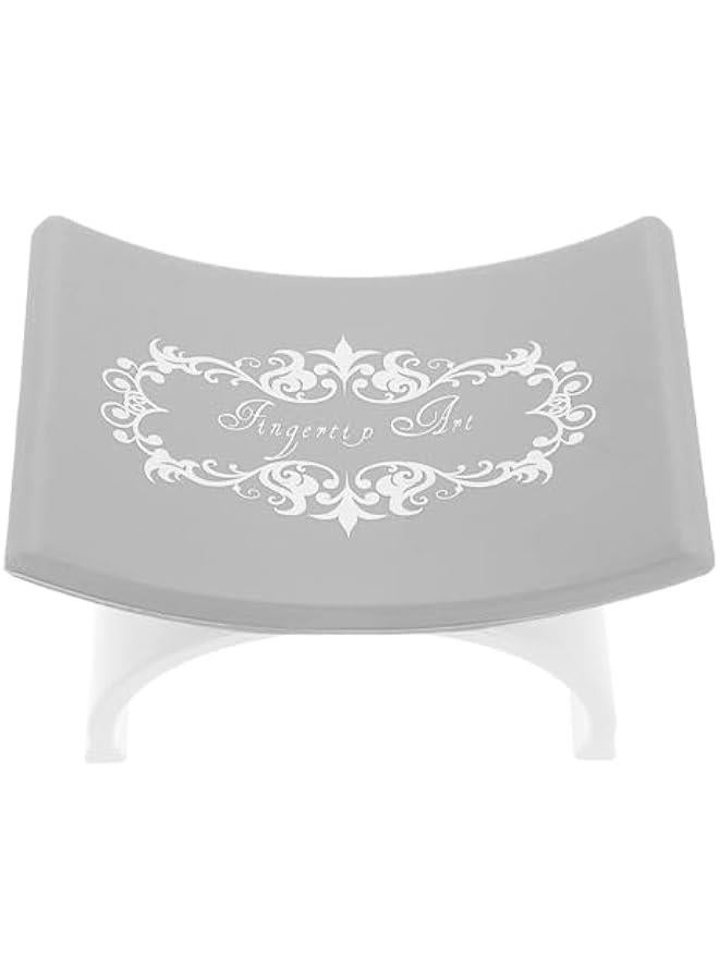 Nail Art Hand Pillow Manicure Arm Rest Nail Arm Rest Nail Tool Equipment Nail Art Cushion Manicure Rest Pillow Manicure Armrest Cushion Arm Rest Holder Nail Hand Mat Plastic White - Image 1