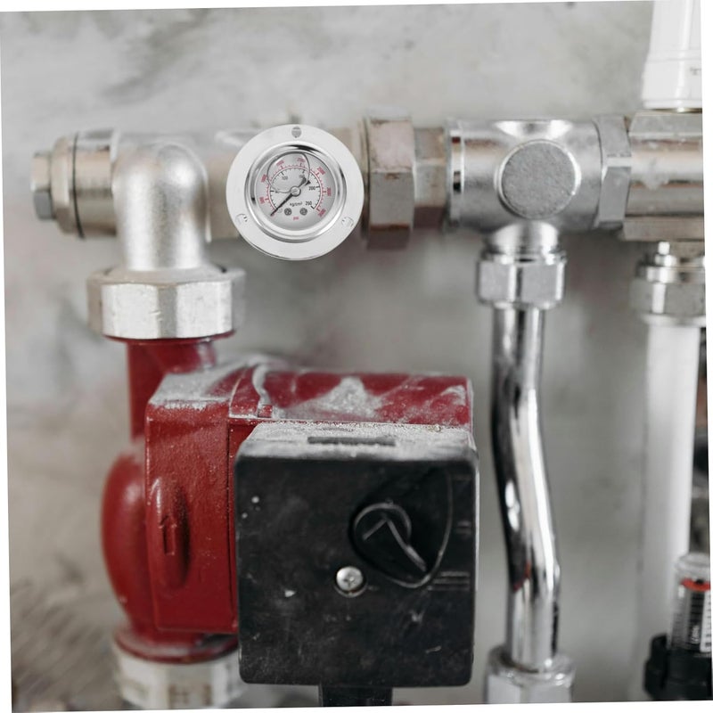 GARVALON Industrial Pressure Gauge High Accuracy for Water Systems and Pools - Image 4