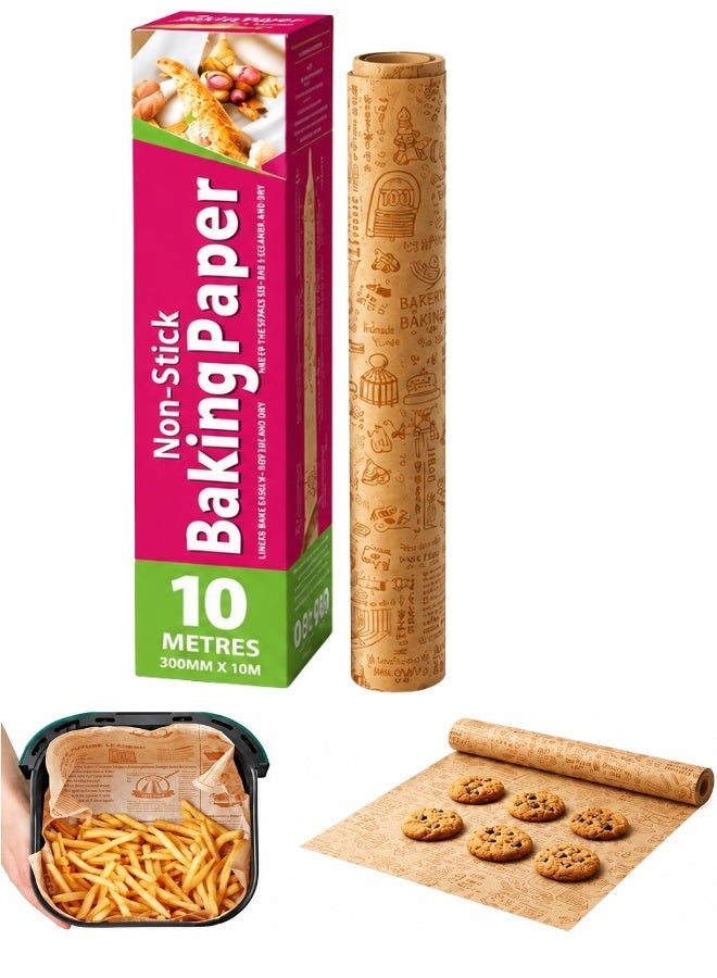 ورق تغليف طعام مقاوم للدهون بتصميم جريدة كلاسيكي Vintage Newspaper رول واحد مقاس 10 متر × 30 سم – ورق Food Grade مقاوم للزيوت لتغليف البرجر والشاورما والسندويتشات والبطاطس المقلية والدجاج المقلي والمعجنات والحلويات والمخبوزات، مناسب للتيك أواي وصواني وسلال التقديم والمطاعم والكافيهات والمخابز وعربات الطعام - Image 1