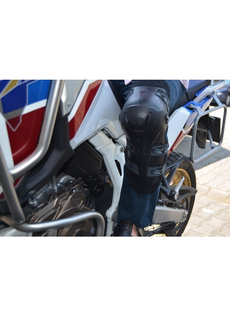 Ebakbak Luxury Motorcycle Articulated Protective Knee Pad  - Image 2