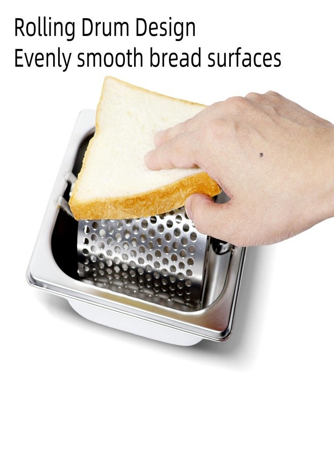 FAQQI Bun Butter Roller for Griddle | Stainless Steel Bread Butter Wheel for Griddle | Spreads Butter Evenly on Buns, Bread, and Toast | Perfect for BBQ, Camping, Grill, Cooking Tools - Image 3