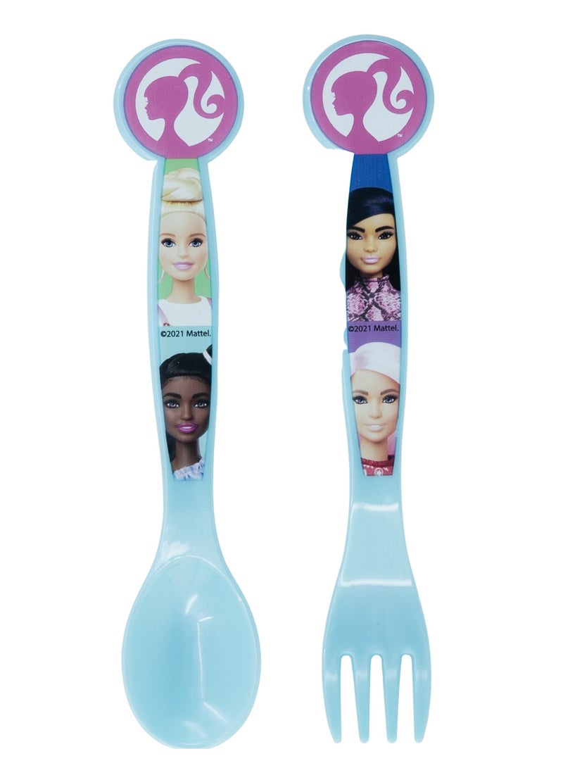 STOR طقم أدوات مائدة من 2 قطعة من PP باربي BB22 - Image 1